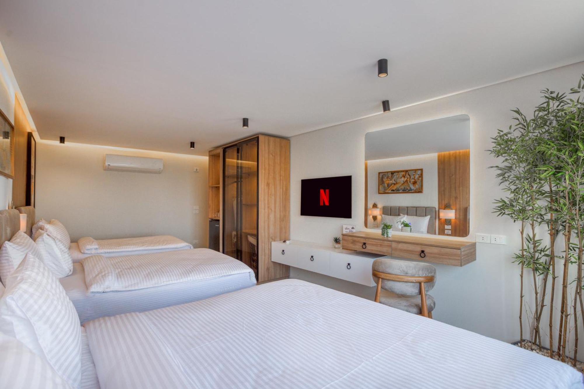 Galaxy Pyramids View Inn Kafret el-Gabal エクステリア 写真