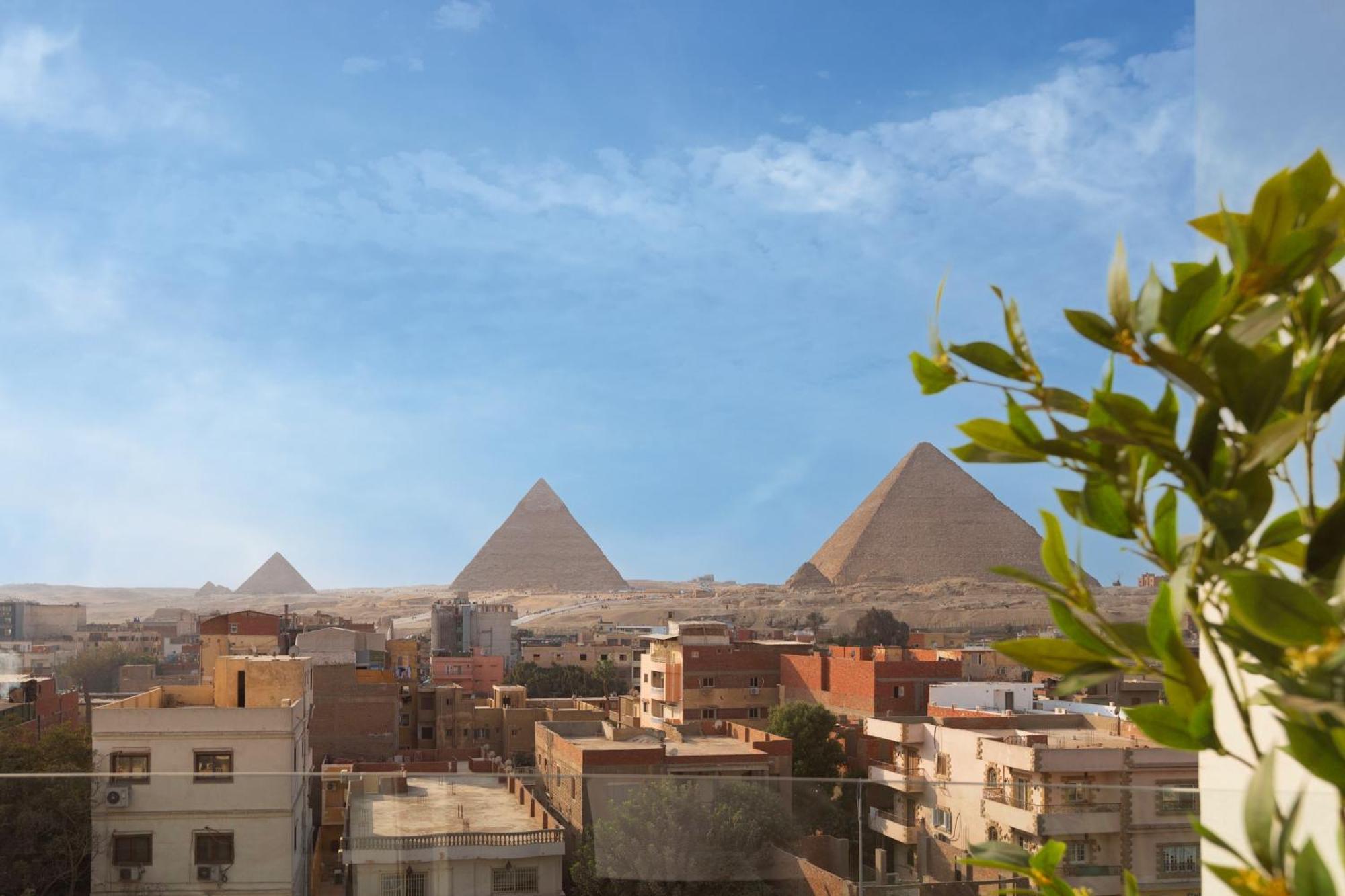 Galaxy Pyramids View Inn Kafret el-Gabal エクステリア 写真